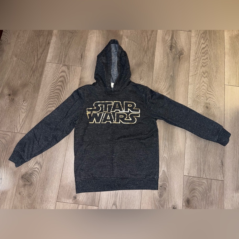 Star Wars Charcoal and Gold Sweatshirt
